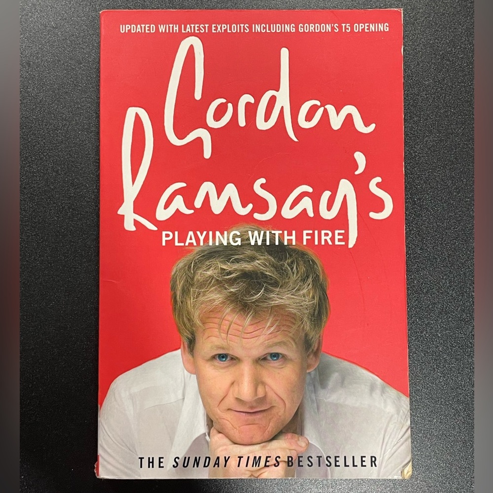 🩵6/$30 — Gordon Ramsay's Playing with Fire Book